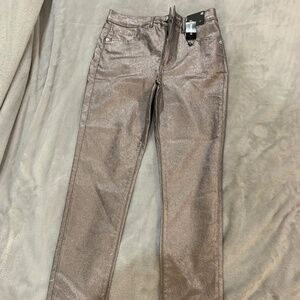 Metallic Skinny Jean-Express